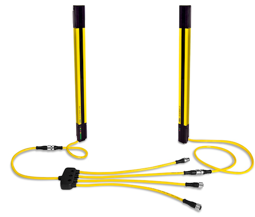 EZ-SCREEN®低轮廓安全光幕与整体消音