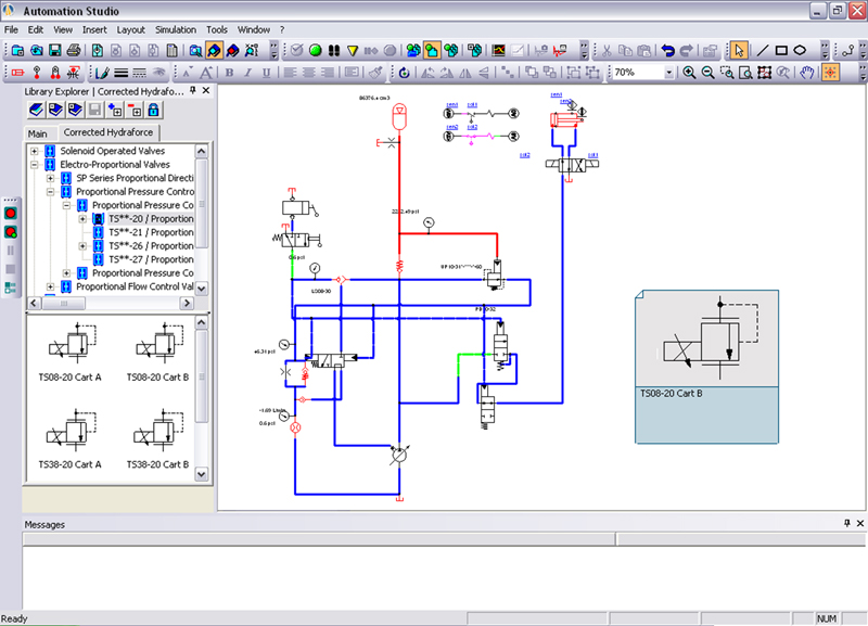 HydraForce-Valve-Library-in-Automation-Studio-Interface