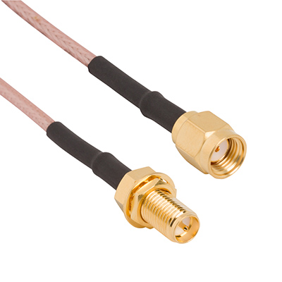 Amphenol RF reverse polarity cable assemblies
