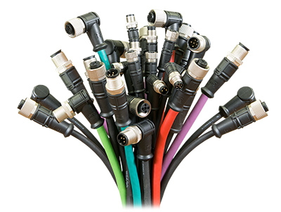 Dinkle圆形连接器按释放图像