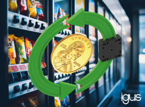 igus轨迹环游硬币 后台发售机图像