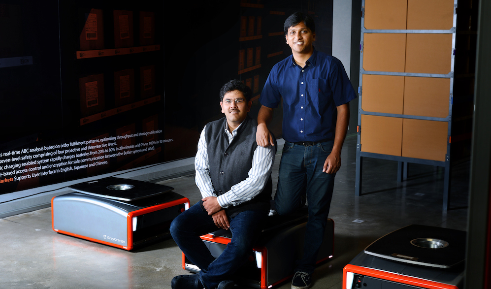 greyOrange仓库机器人